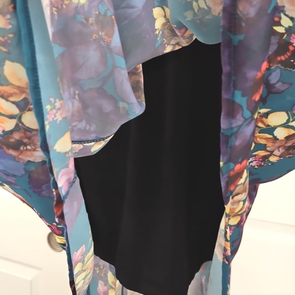 Torrid NWT Strapless Floral Dress - Picture 3 of 6